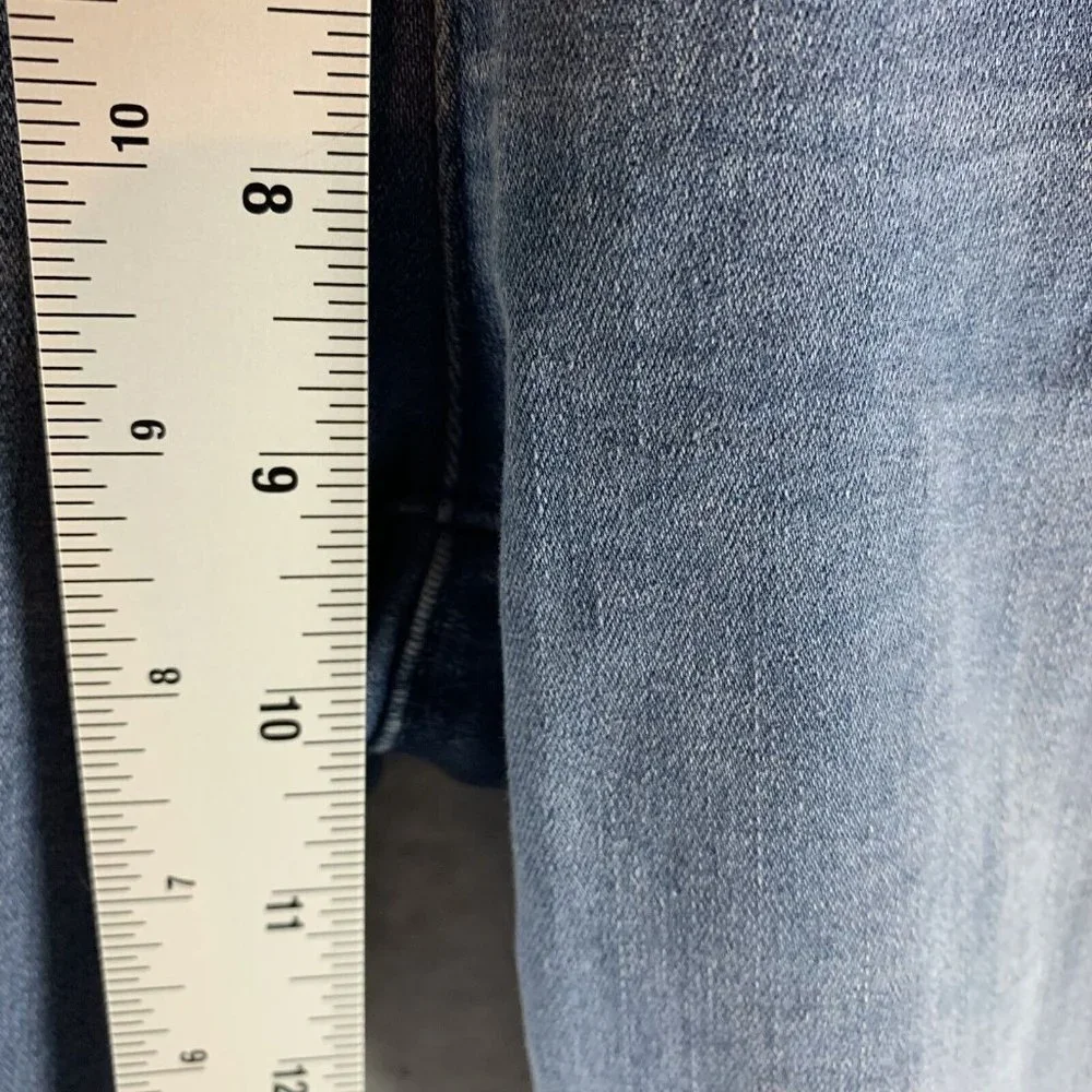 Soft Surroundings Jeans Womens XS Blue Supremely Soft Elastic Waist Bootcut 7835